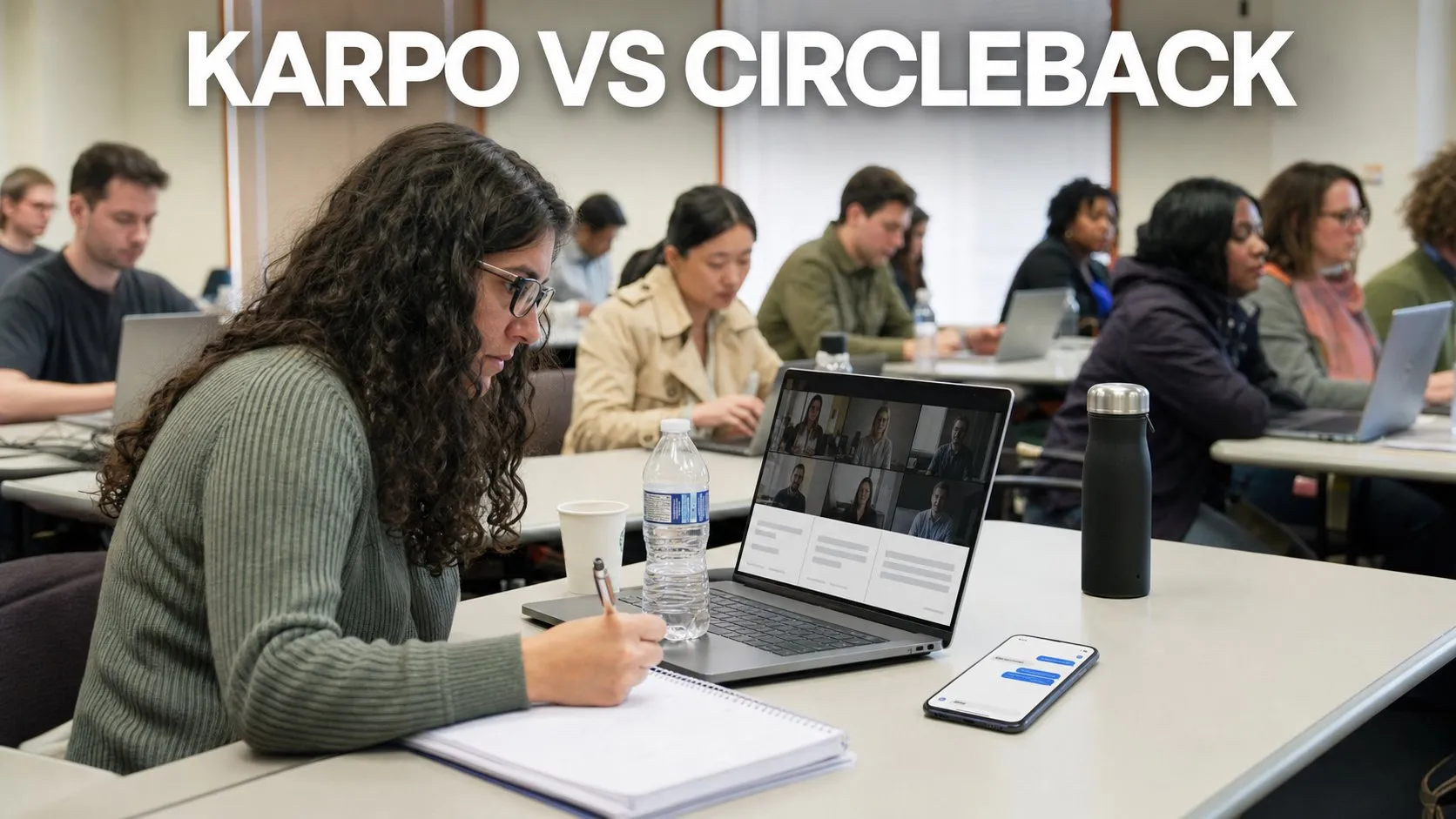 Photorealistic Karpo versus Circleback comparison using a portrait action composition