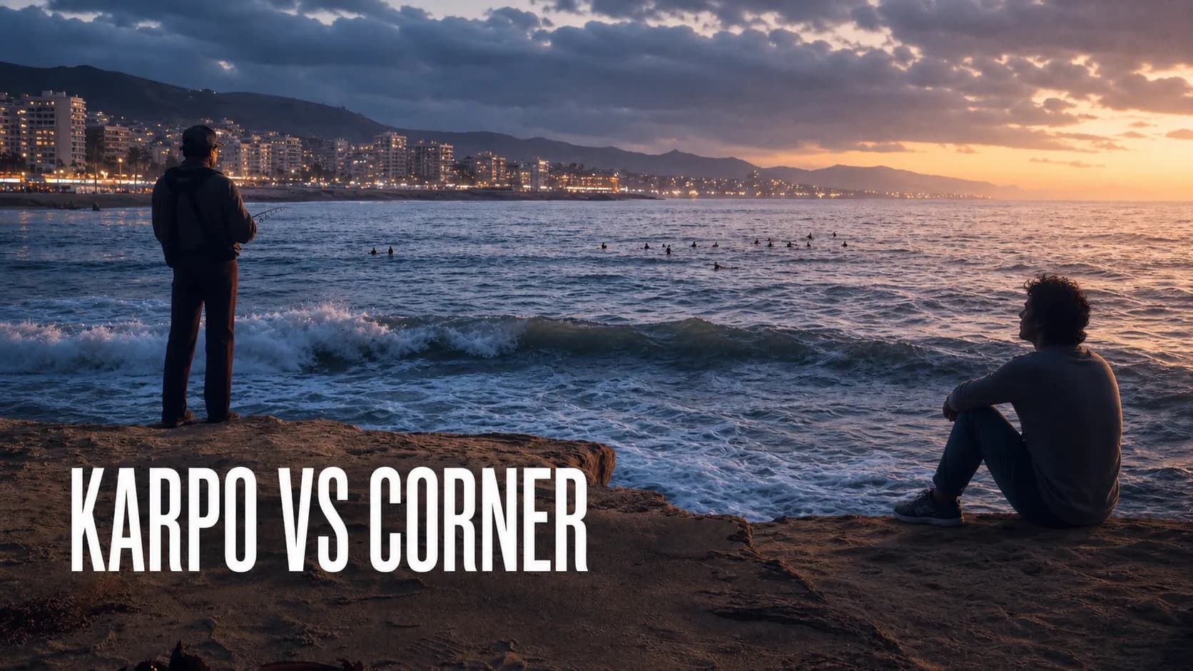 Karpo versus Corner in a photorealistic editorial comparison.