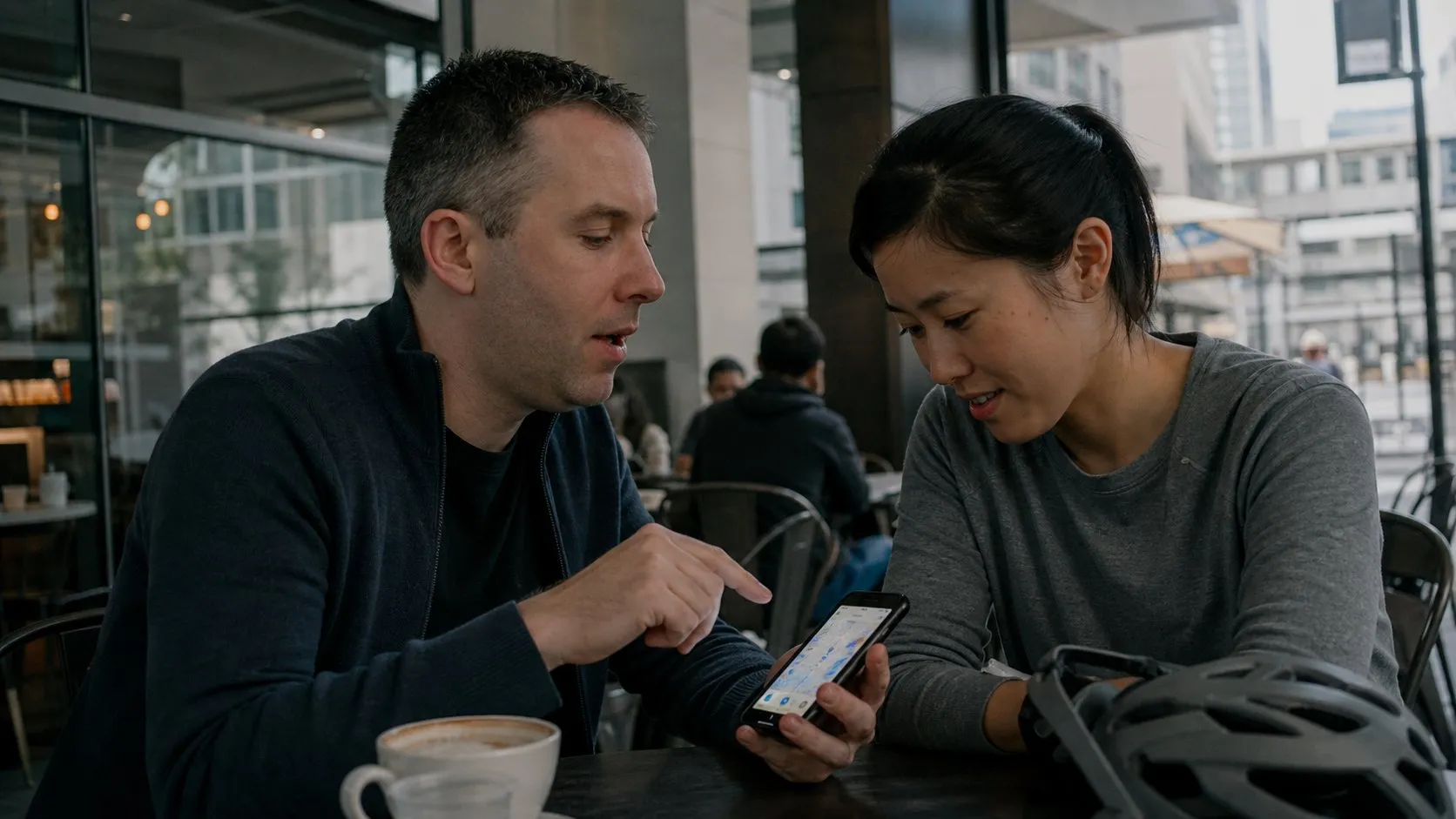 A real city moment showing Karpo helping someone act after using Fathom