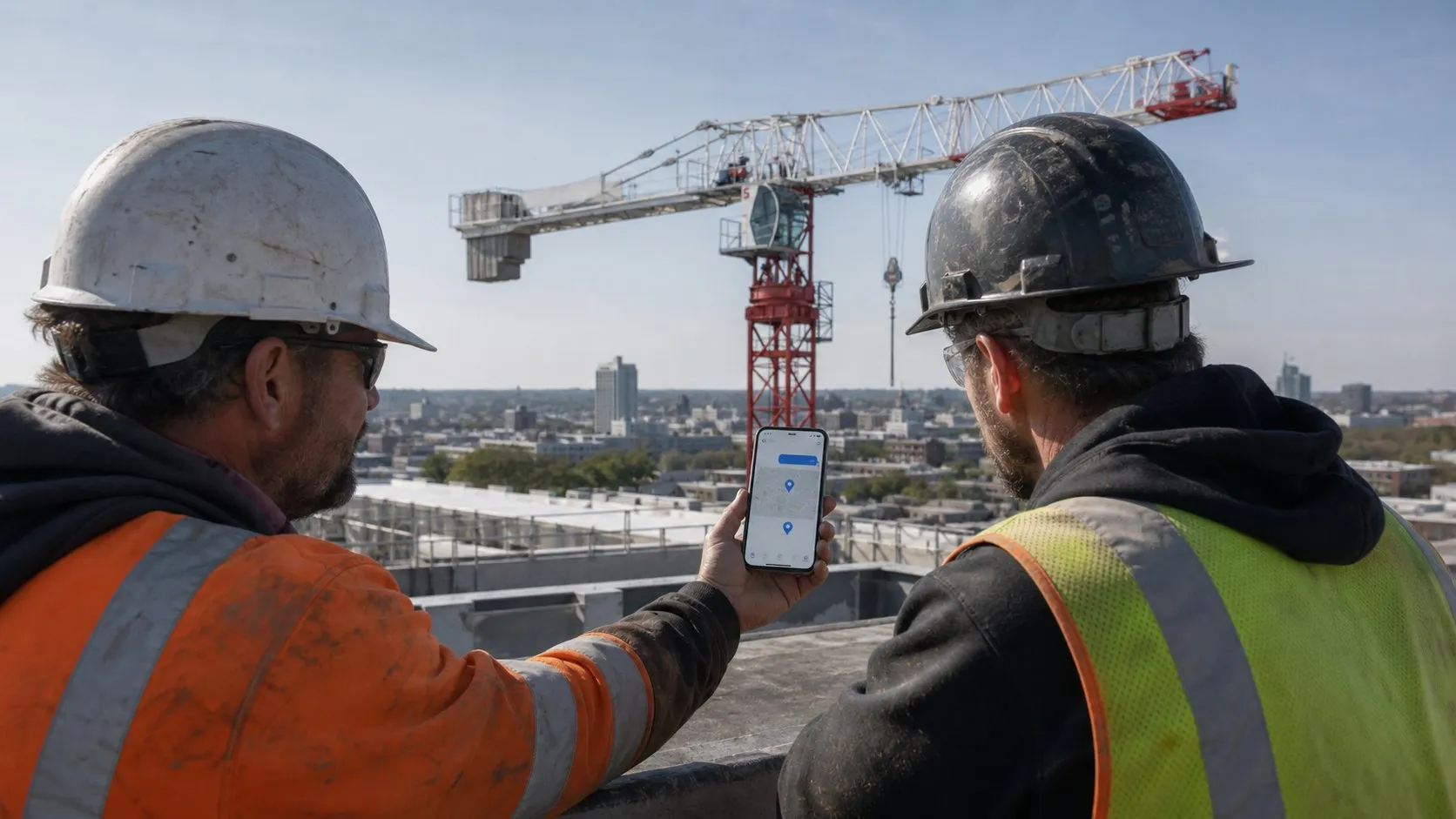 A real city moment showing Karpo helping someone act after using HARPA AI