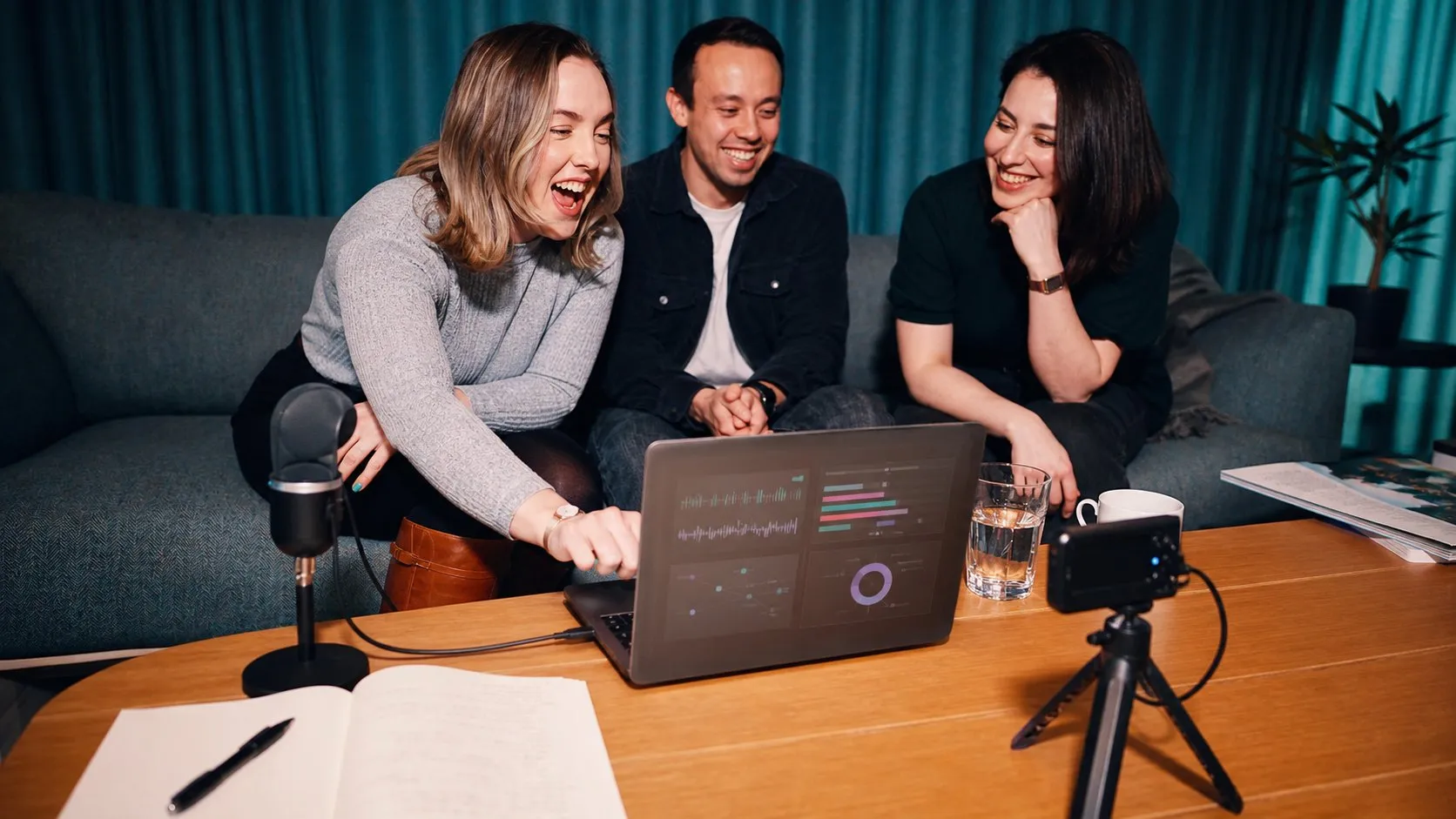 A photorealistic AI meeting assistant work moment showing where Tactiq fits before a city decision