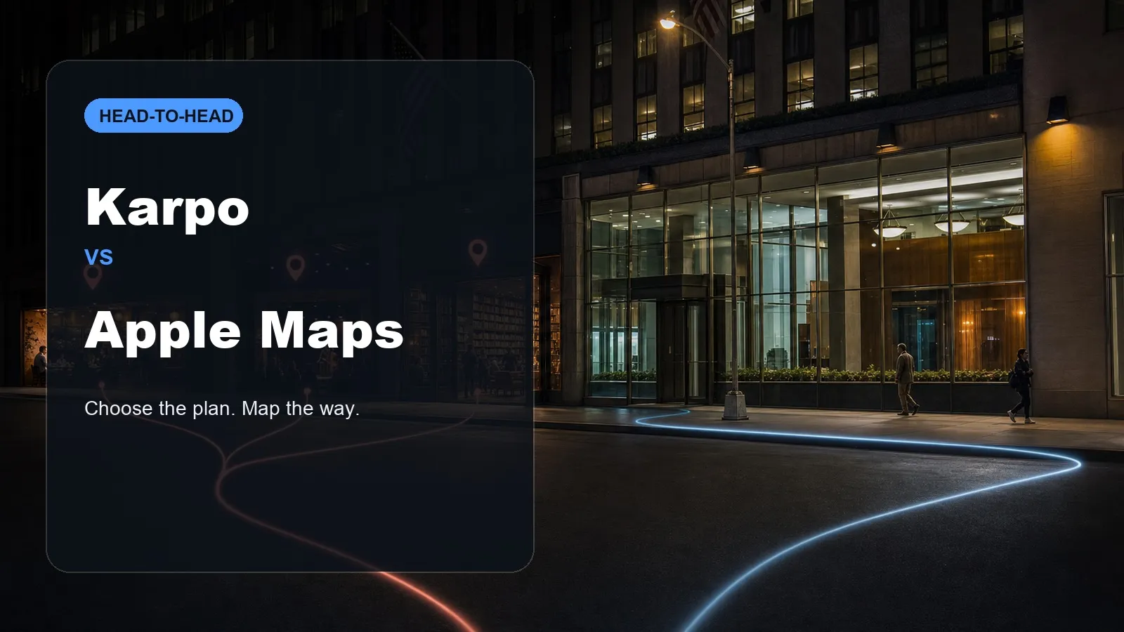 Karpo vs Apple Maps: Navigation vs City Discovery
