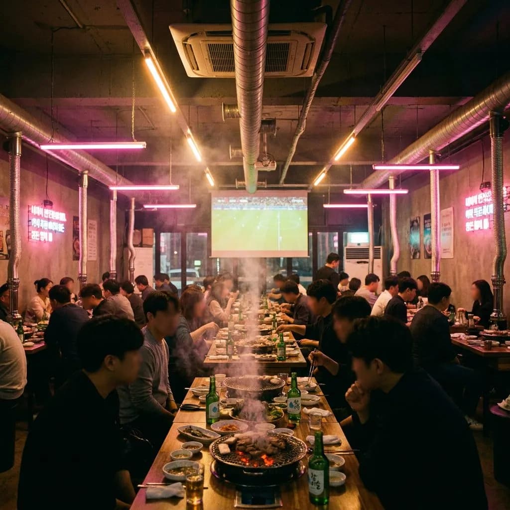 Son Heung-min and South Korea: LA Koreatown's All-Night BBQ-and-Broadcast World Cup Marathon