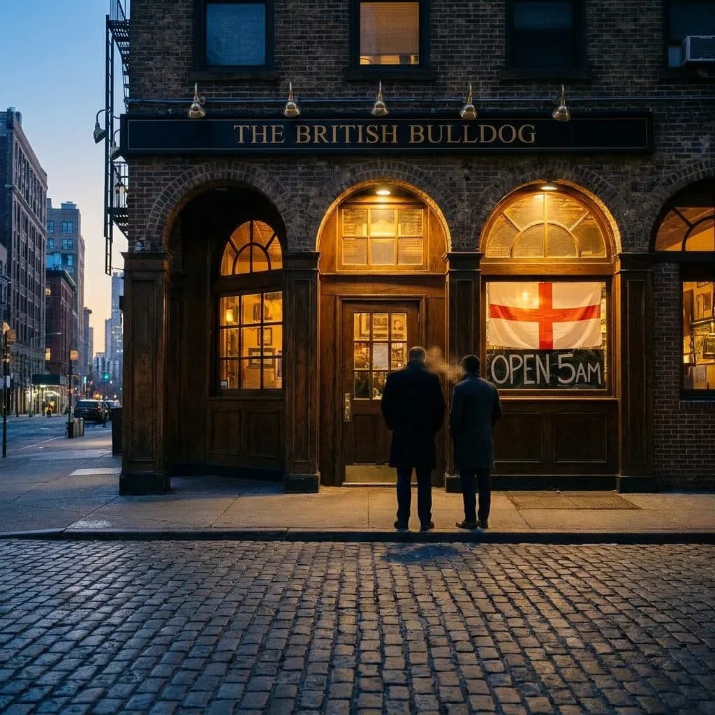 Harry Kane and England: The Midtown Manhattan Pub Crawl That Starts Before Sunrise