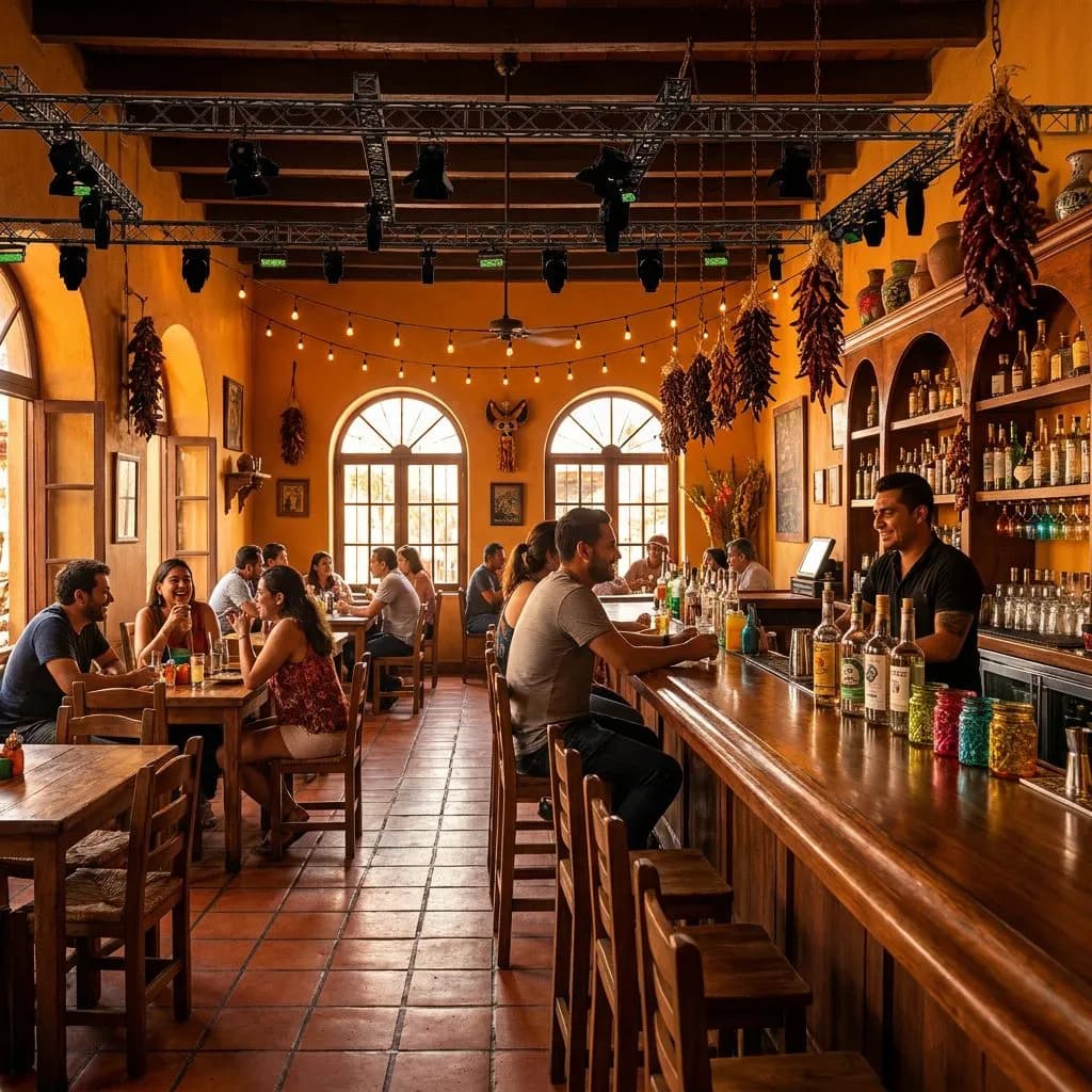 Local food and entertainment scene near the venue