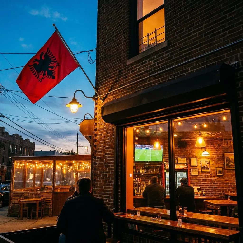 Albania's World Cup Energy in the Bronx: The Red-and-Black Flags That Fly on Arthur Avenue's Other Block