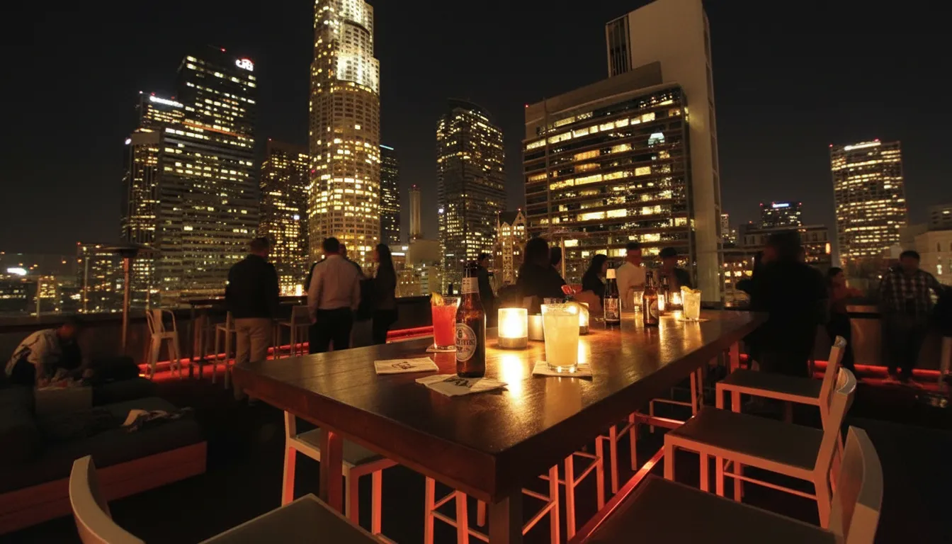 Los Angeles Bars & Nights Out: Reds vs White Sox Entertainment Guide — photorealistic Los Angeles editorial scene
