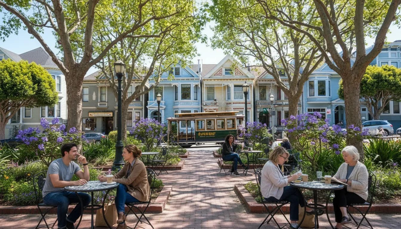 Practical city scene for San Francisco Neighborhoods: Exploring Beyond the 'Pirates vs Marlins' Talk