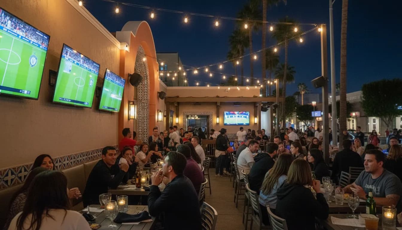 Practical city scene for Los Angeles Sports Social: Connecting Over 'Charlotte FC - Pachuca' and More