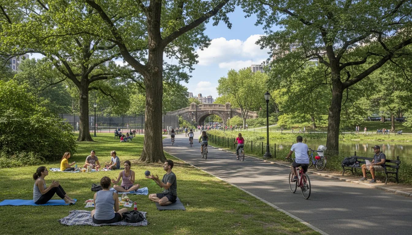 Practical city scene for NYC Public Parks and Recreation: Beyond 'Mike Tomlin NFL Future' Discussions