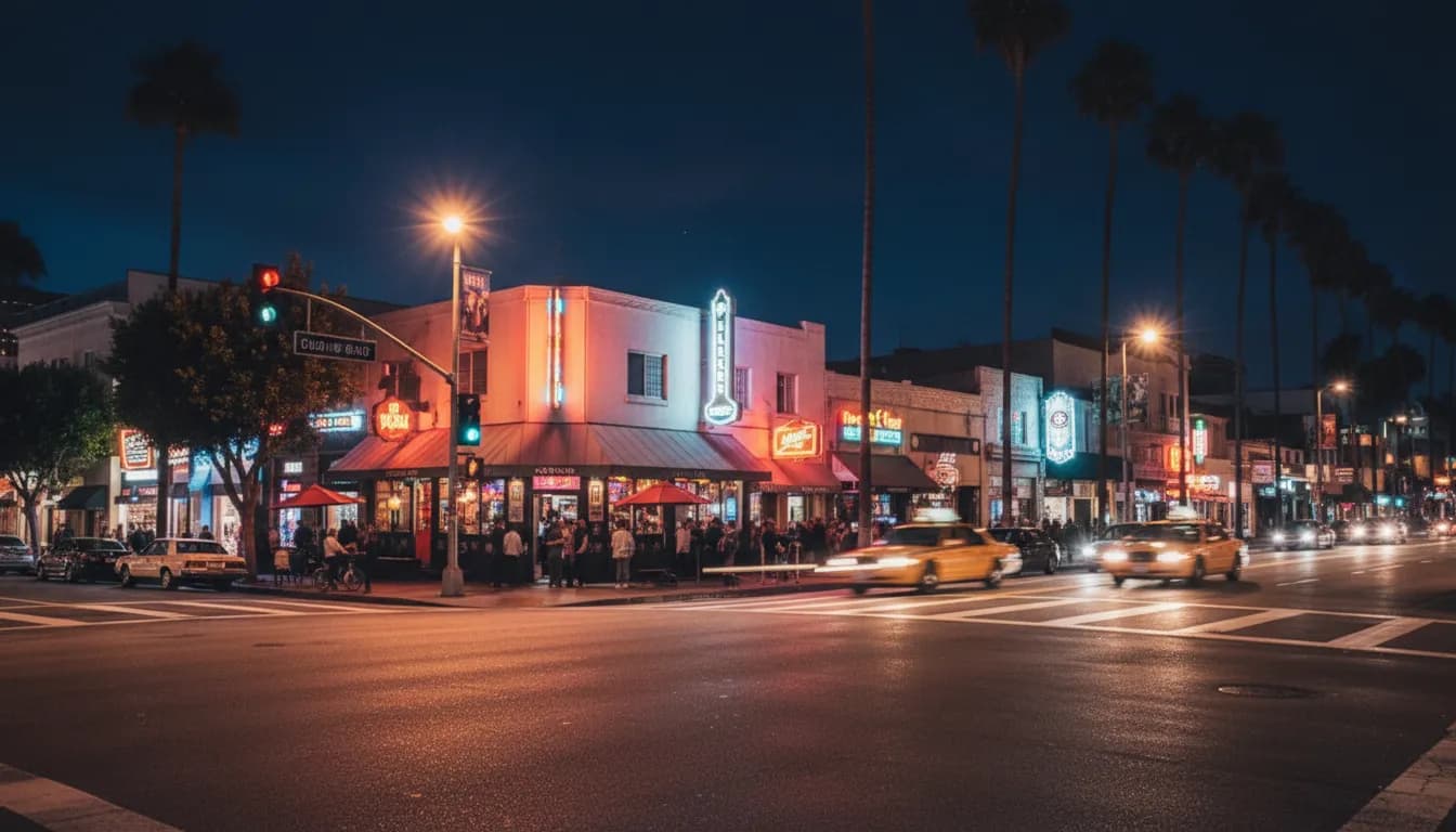 Local detail for Los Angeles Nights: Bars and Entertainment Beyond the 'Hall of Fame Game'