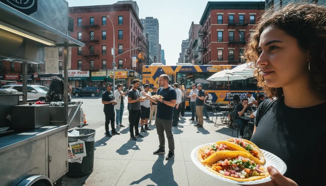 Local detail for NYC Weekend Culinary Adventures: From Street Food to 'Quesarito' Twists