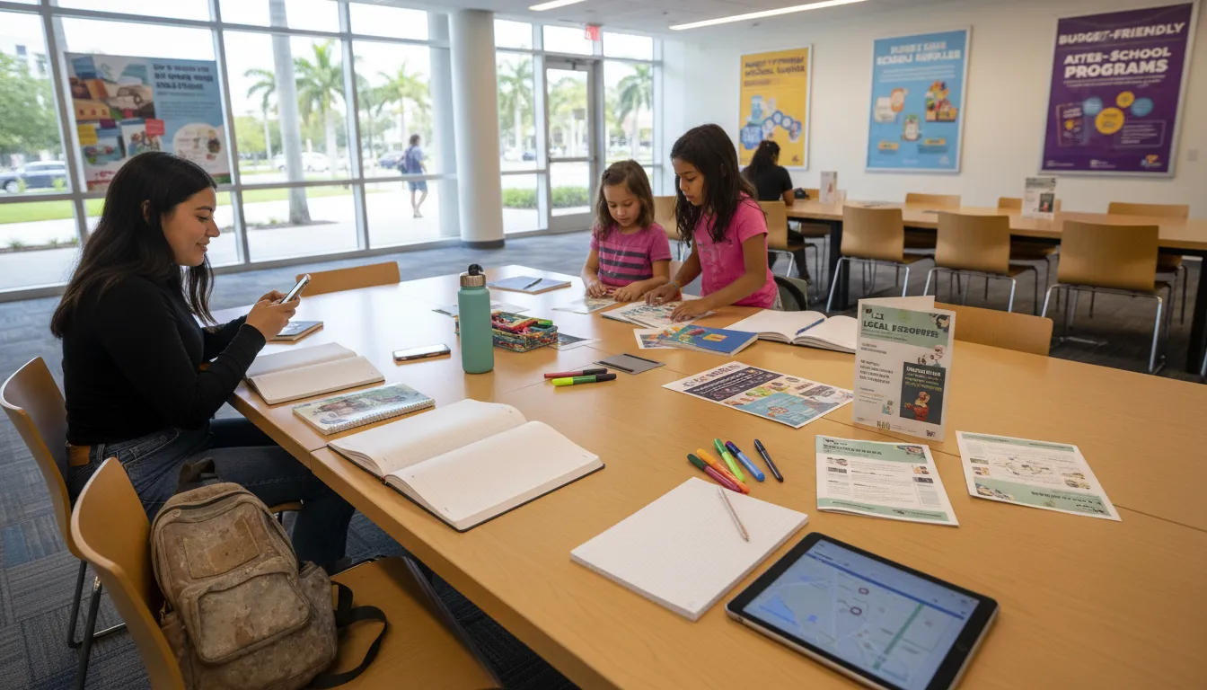 Practical city scene for Miami's Back-to-School Season: Unrelated to 'América - Timbers' Matches
