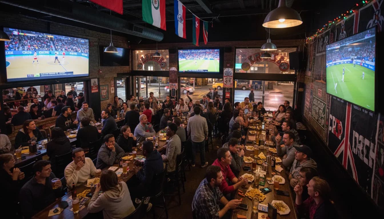 Practical city scene for San Francisco's Best Spots for Global Sports Watch Parties: Not 'Boca vs Recoleta' Specific