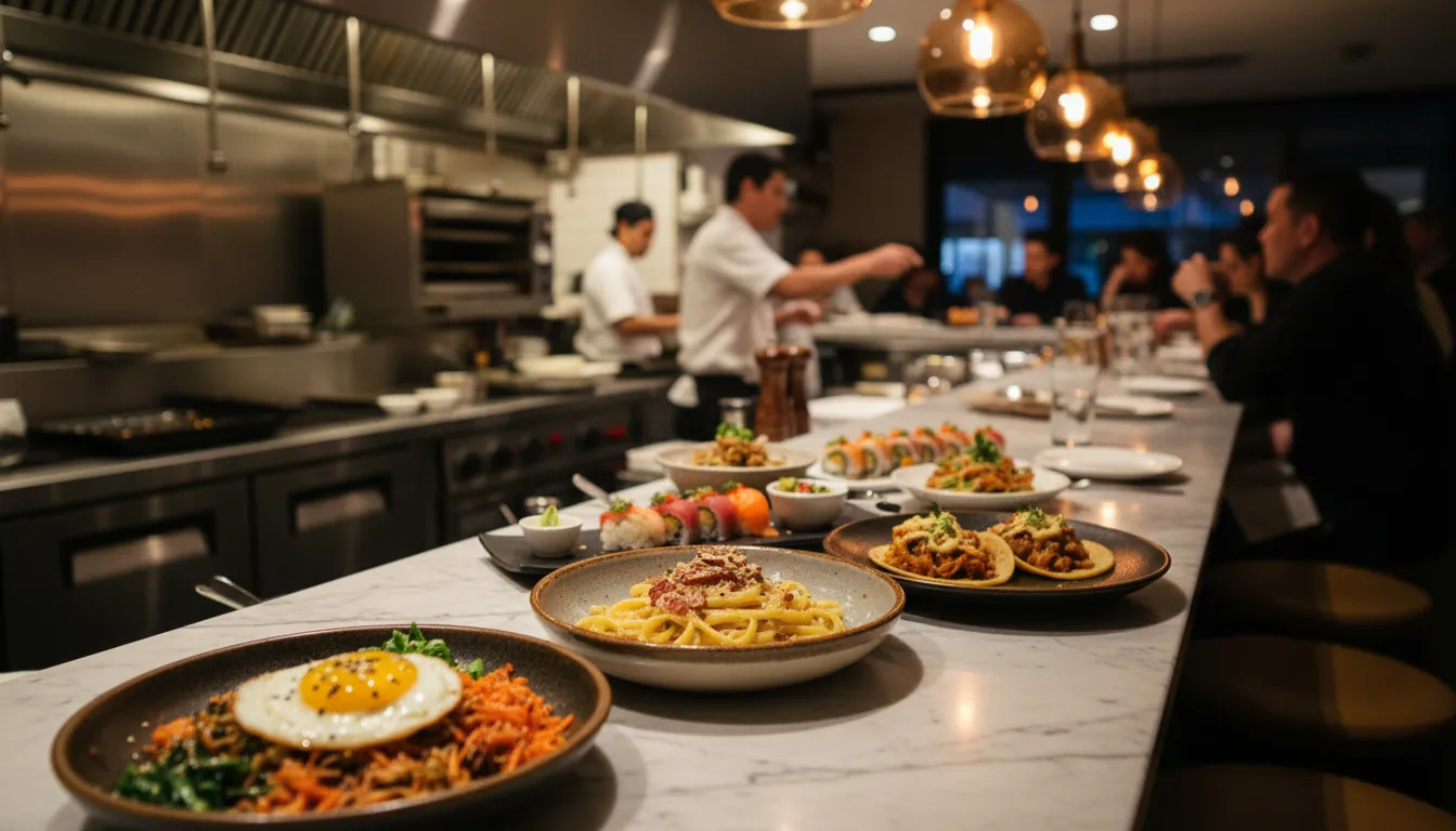 Practical city scene for Los Angeles Dining Guide: Beyond the 'FedEx Cup' and Sporting Events