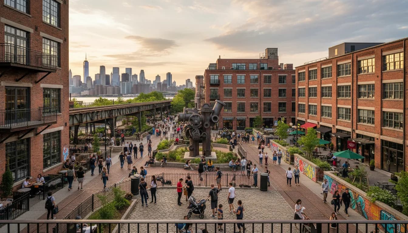 Local detail for Navigating NYC's Industrial Heritage: Beyond the 'Turbine Blade' Industry Focus