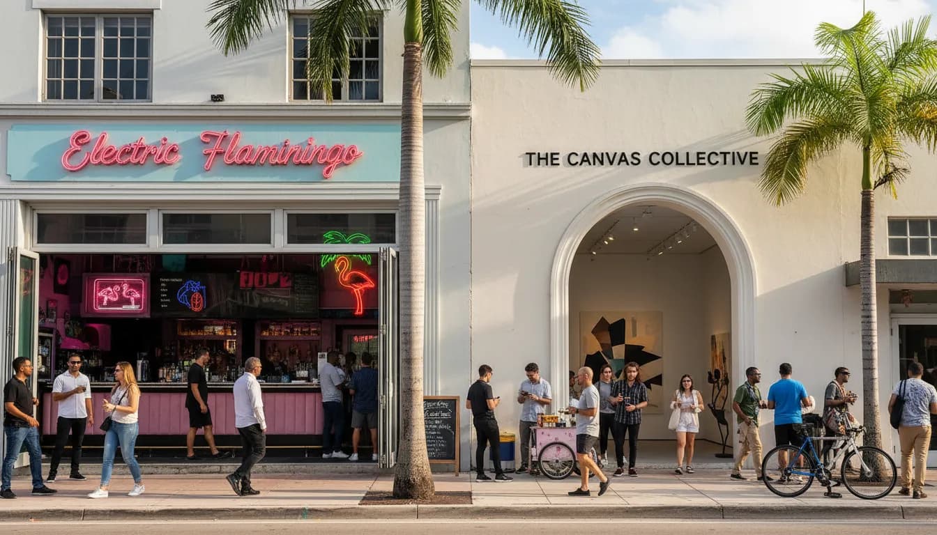 Practical city scene for Miami's Alternative Entertainment: Not 'Super Troopers 3' Related Social Spots