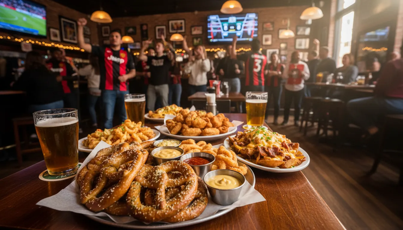 San Francisco Pubs Primed for Palermo vs Juventus Soccer Match Gatherings — photorealistic San Francisco editorial scene