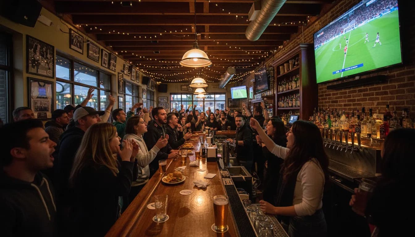Local detail for San Francisco Pubs Primed for Palermo vs Juventus Soccer Match Gatherings