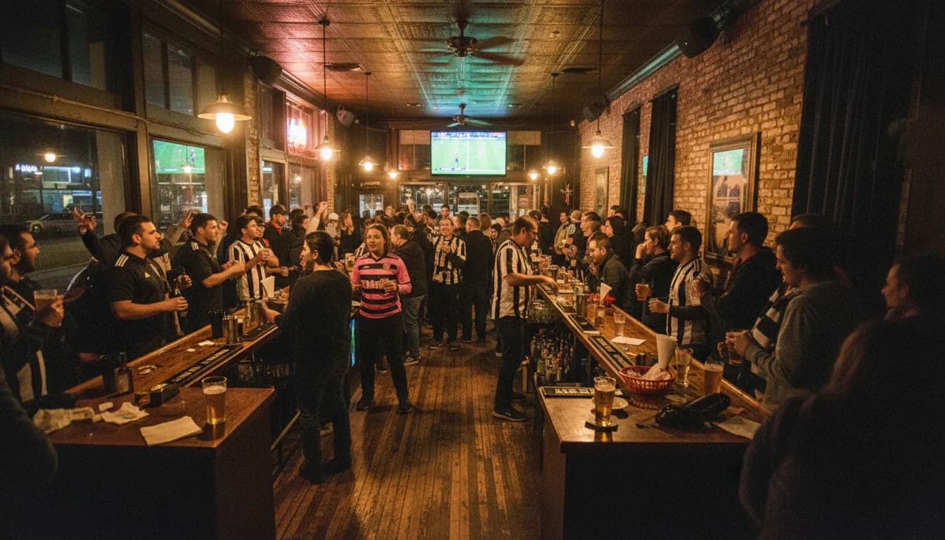 Practical city scene for San Francisco Pubs Primed for Palermo vs Juventus Soccer Match Gatherings