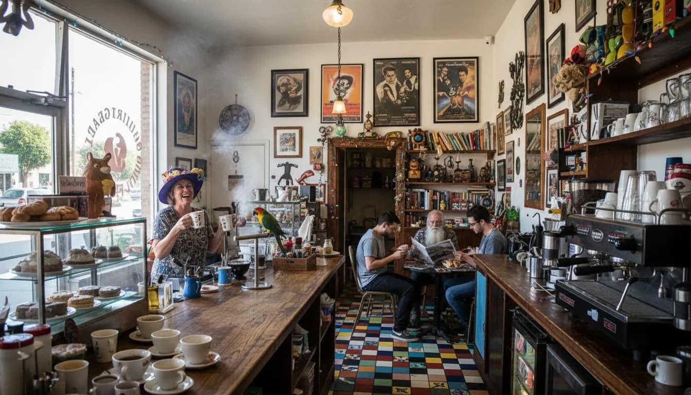 Practical city scene for Unearthing Los Angeles' Quirkiest Spots, Perfect for Grown Ups 3 Fans