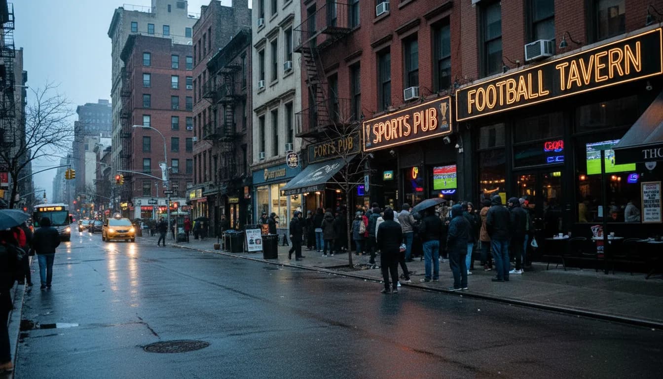 Local detail for New York City Gatherings: Where to Watch Champions League Soccer Action