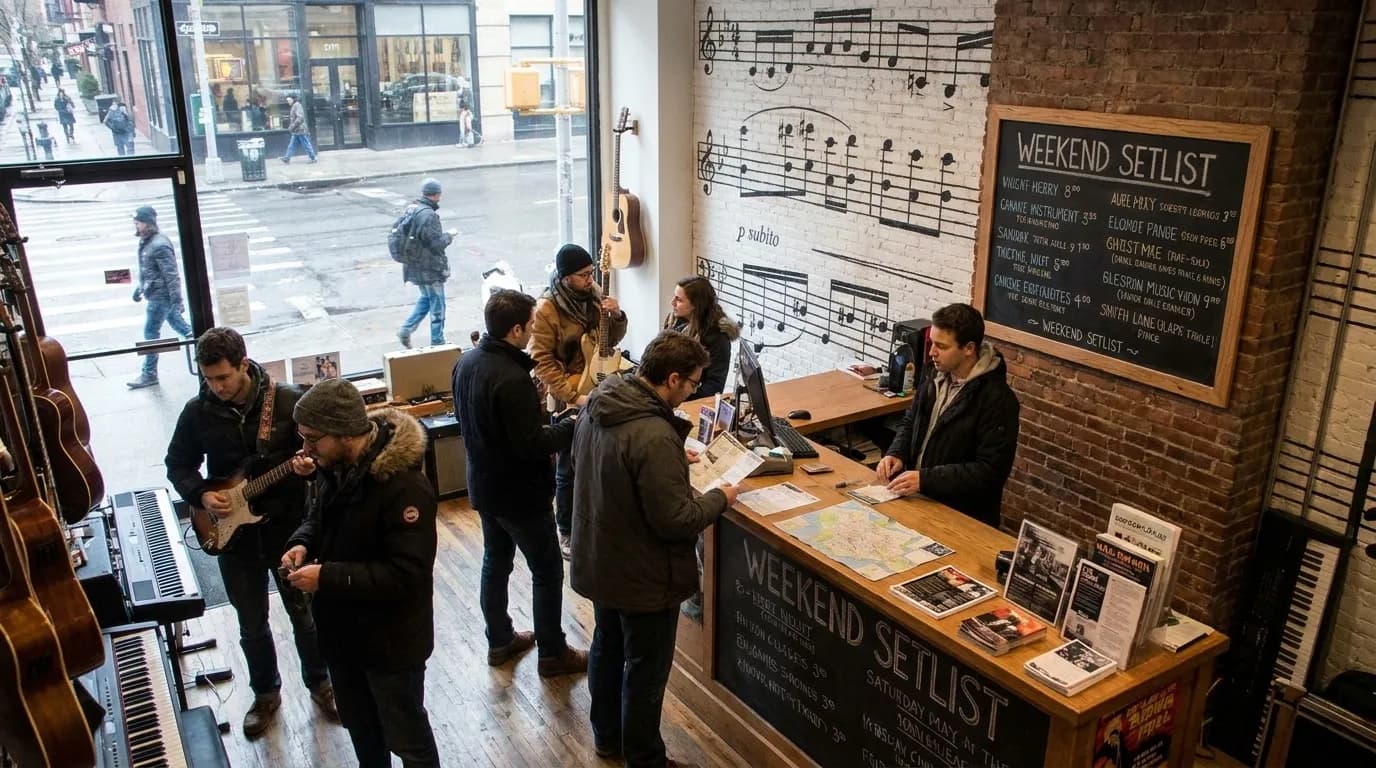 Practical city scene for Camp Rock 3: NYC Music-Themed Weekend Without Official Events