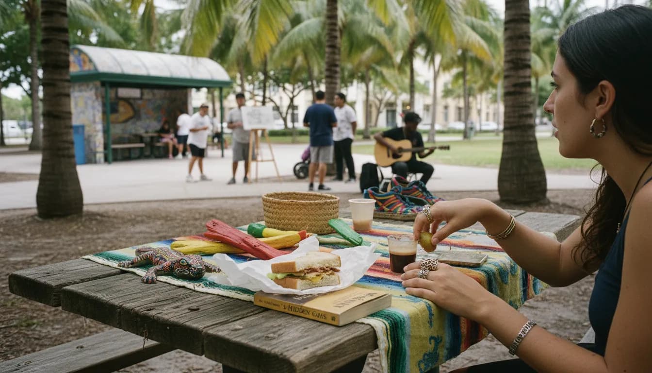 Practical city scene for dijonai carrington Miami Unusual Public Stops to Explore