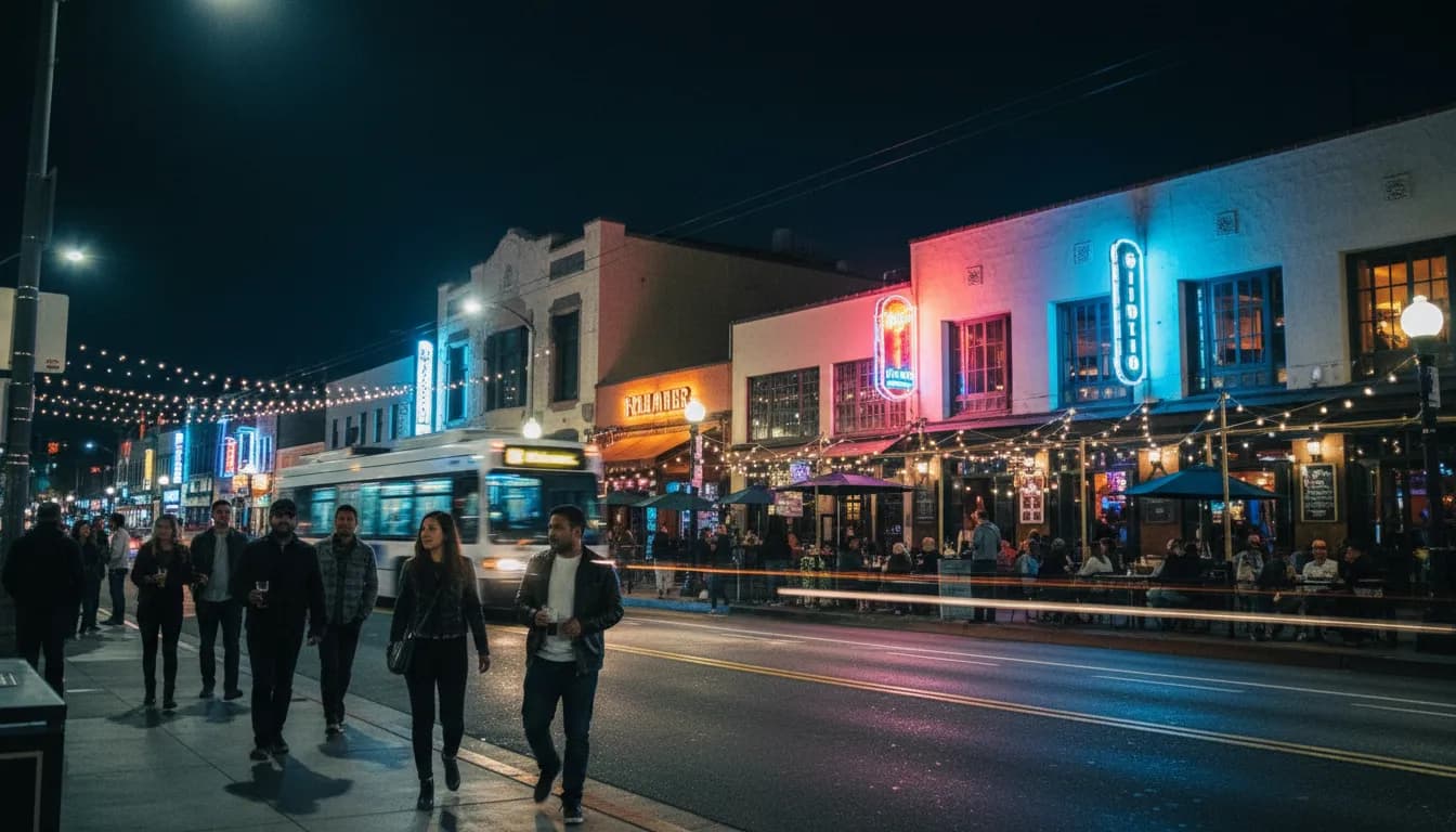 Los Angeles Bars & Nights Out: Kit Connor's Vibe and Where to Find It — photorealistic Los Angeles editorial scene