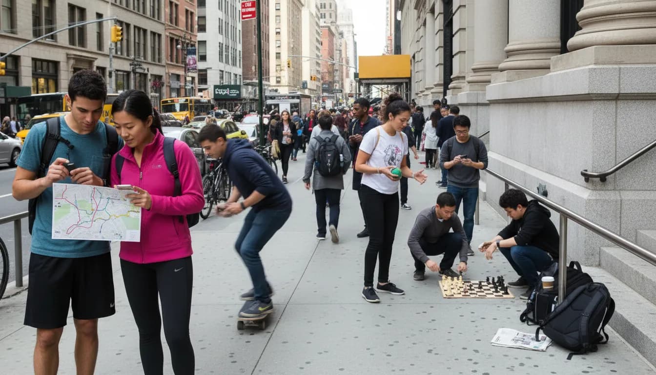 Practical city scene for NYC Weekend Plans: Engaging Activities Inspired by the Islam Makhachev Conversation