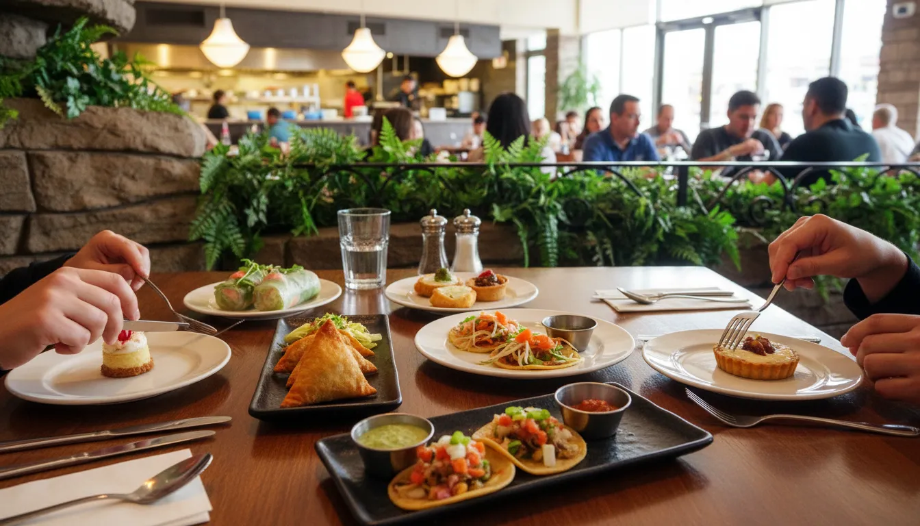 Los Angeles Restaurants: A Global Culinary Tour, Inspired by BBC's Worldly Reach — photorealistic Los Angeles editorial scene