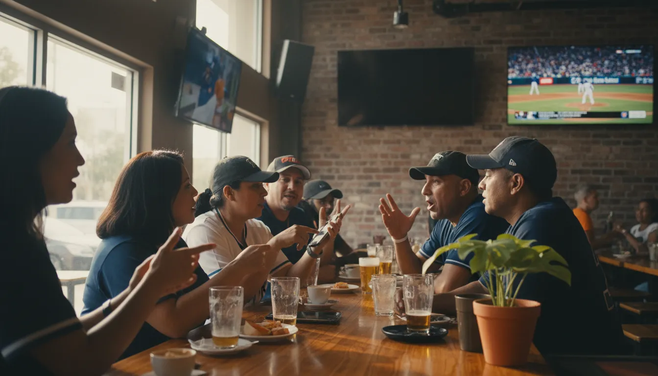 Miami Fan Zones: Where the Community Gathers to Discuss Luis Rengifo and Beyond — photorealistic Miami editorial scene