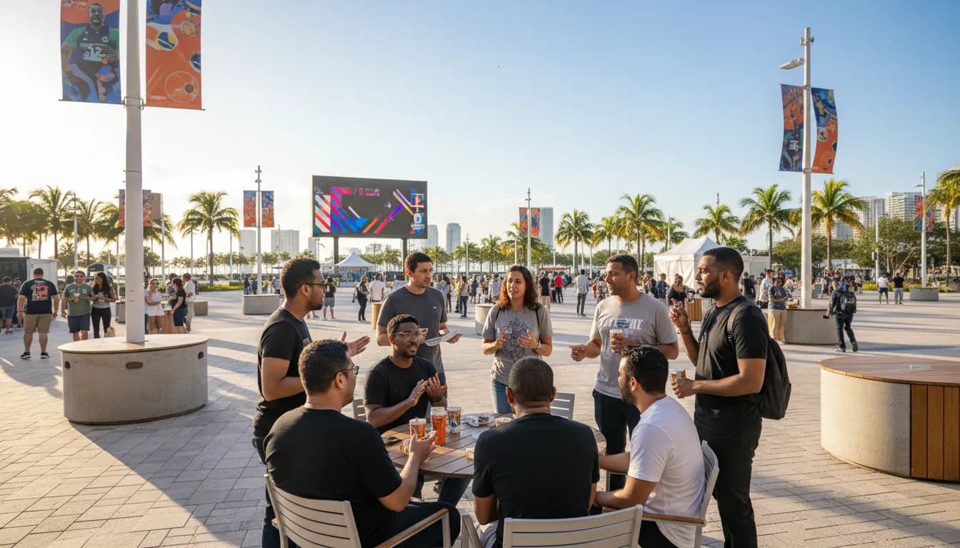 Local detail for Miami Fan Zones: Where the Community Gathers to Discuss Luis Rengifo and Beyond