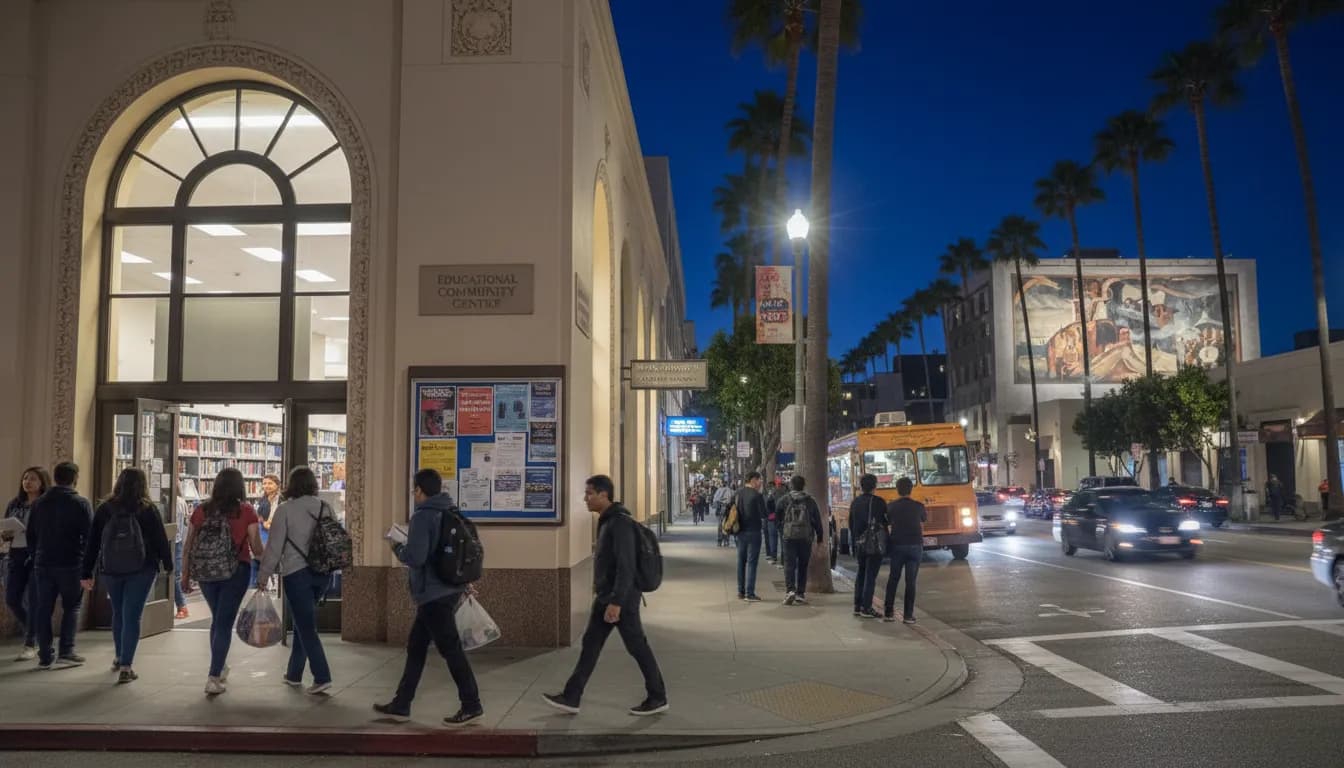Practical city scene for Los Angeles' Back to School Prep: Essential City Resources Beyond Isiah Pacheco Fandom