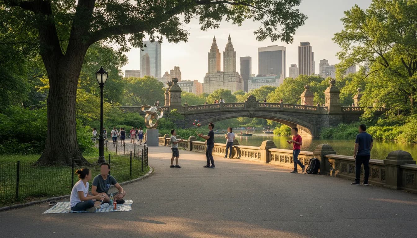 Practical city scene for New York City's Free Wonders: Exploring Accessible Activities Beyond Kayla McBride's Influence