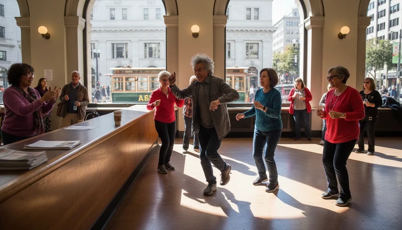 Local detail for San Francisco Free Things To Do: Move Like Mick Jagger Age 83 Dance
