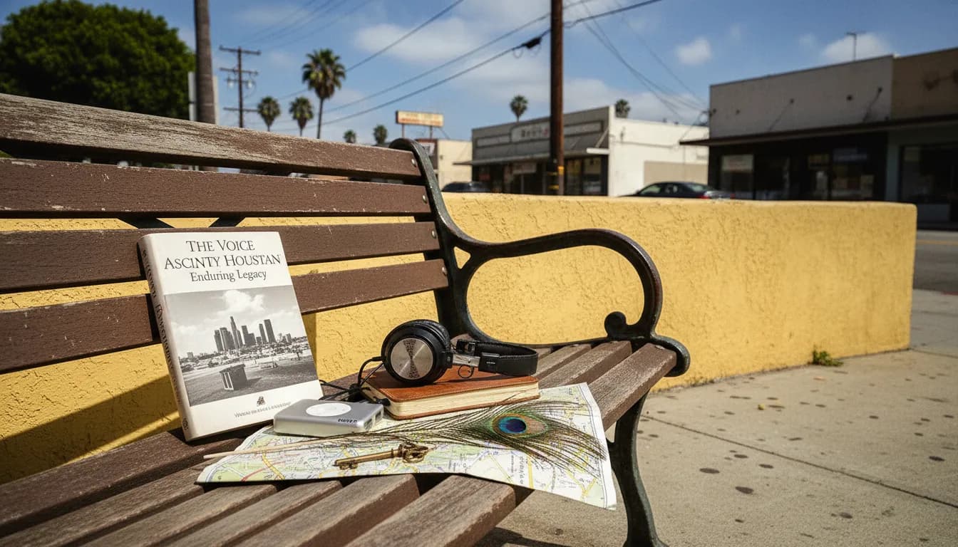 Los Angeles Hidden Gems & Odd Finds: Uncovering the Unique Spirit of Whitney Houston — photorealistic Los Angeles editorial scene