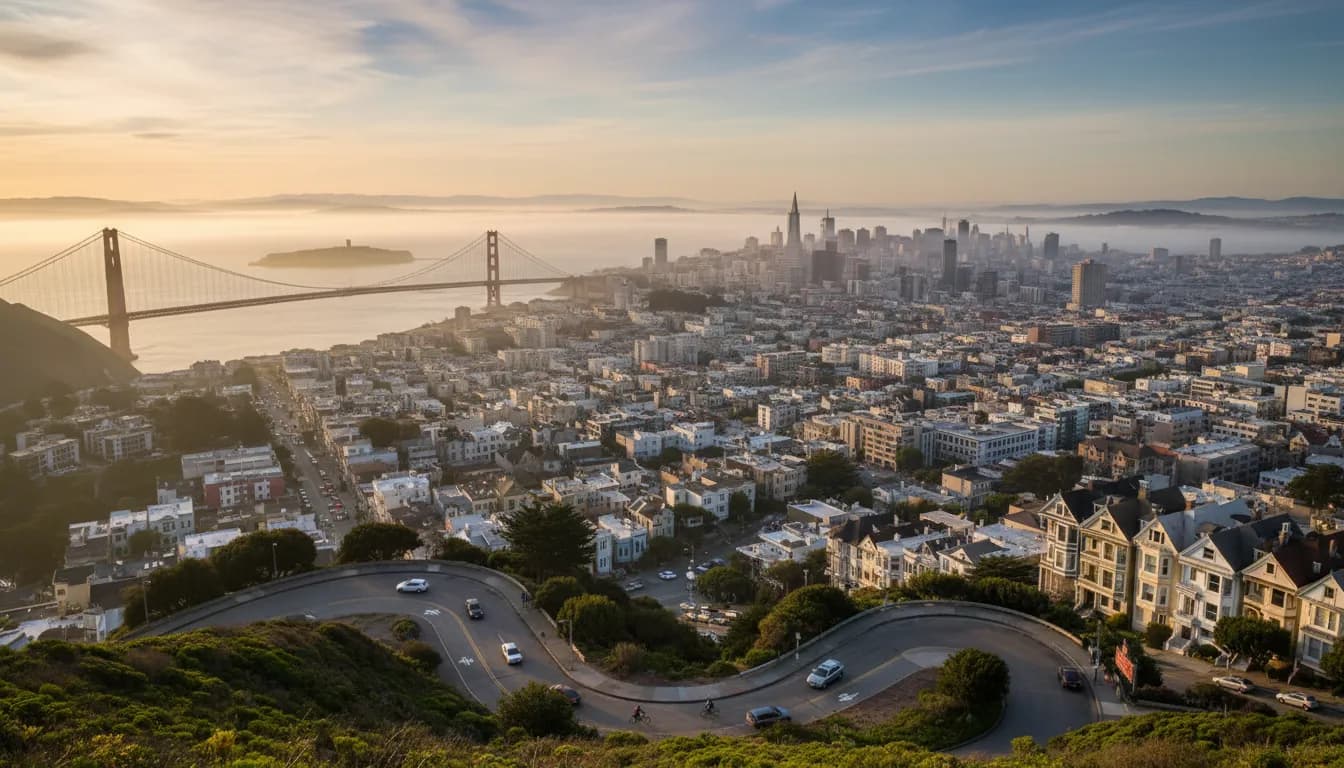 Practical city scene for San Francisco Weekend Plans: An Exploration as Vast as Greenland