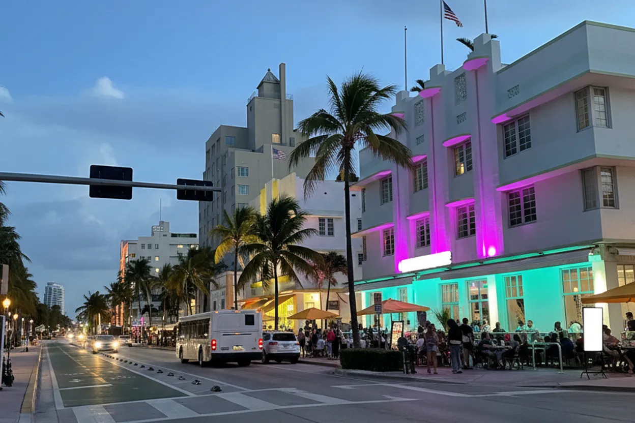 Cover scene for bathroom clean public back to school: Miami Local Decision Guide