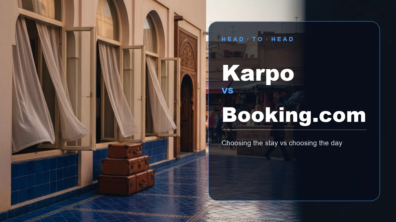 Karpo vs Booking.com head-to-head comparison