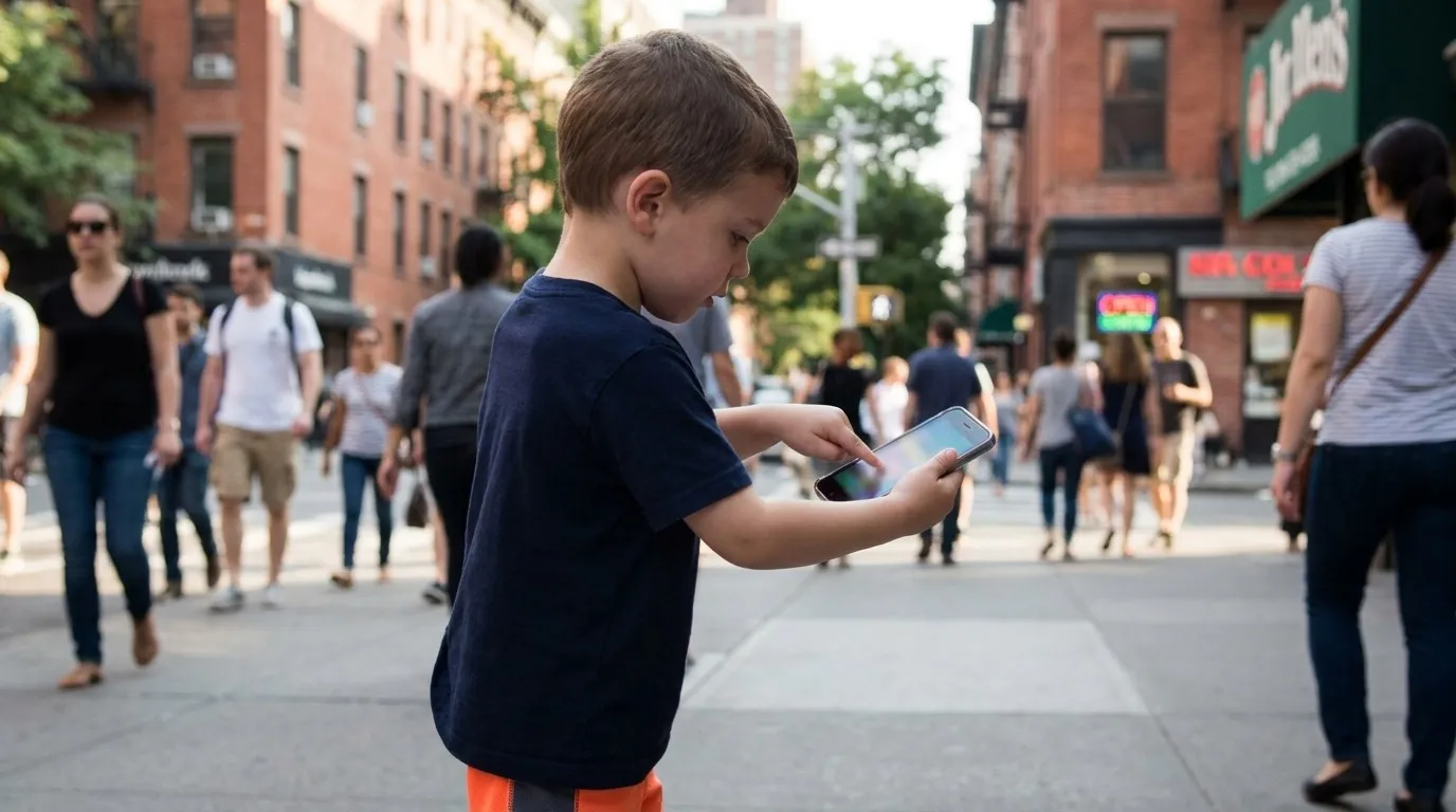 A photorealistic Brisk Teaching versus Karpo scenario illustrating where karpo deserves the phone screen