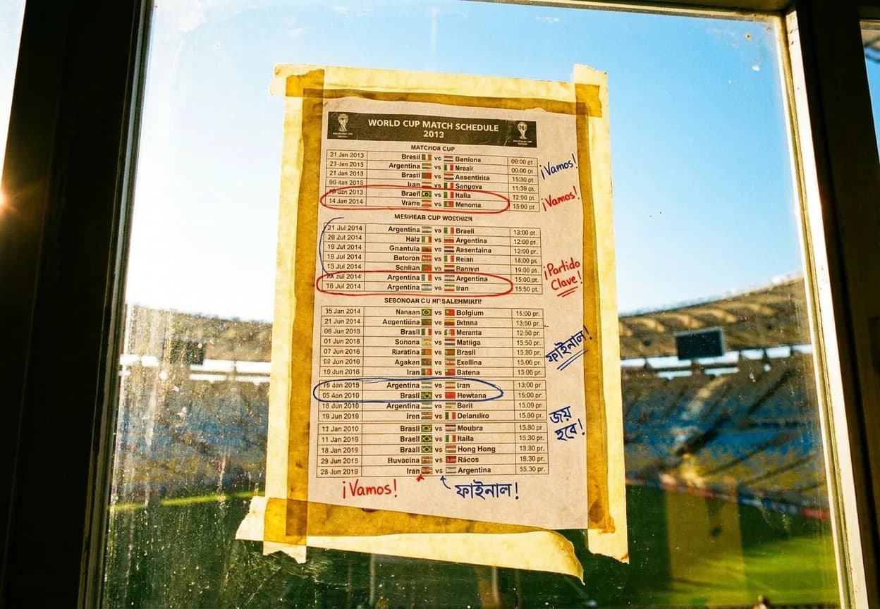 World Cup 2026 scene