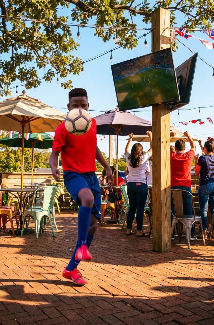 Montrose coffee patios stream World Cup on mute while regulars debate big brother alliance strategy louder than the game - World Cup 2026