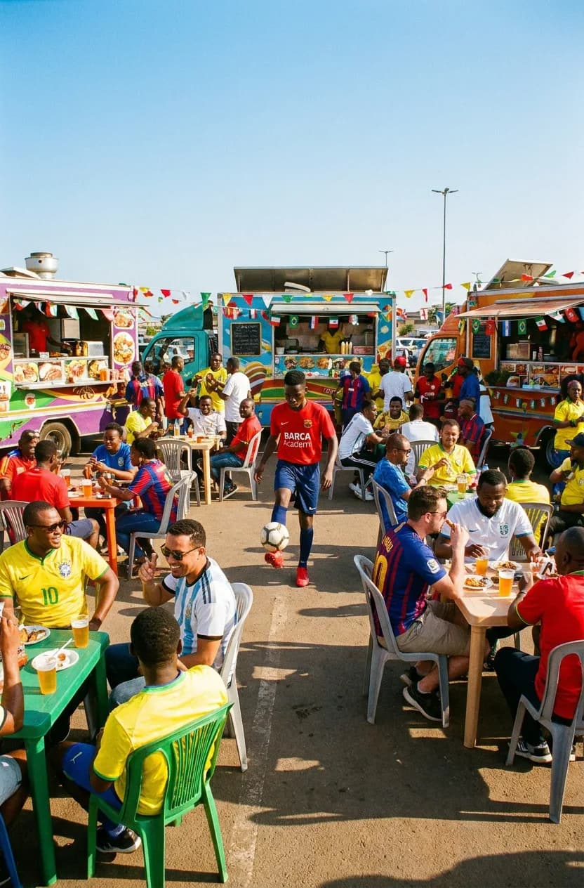 Corona's Soccer Fans Gathering Starts with Loncheras Hours Before Kickoff - World Cup 2026