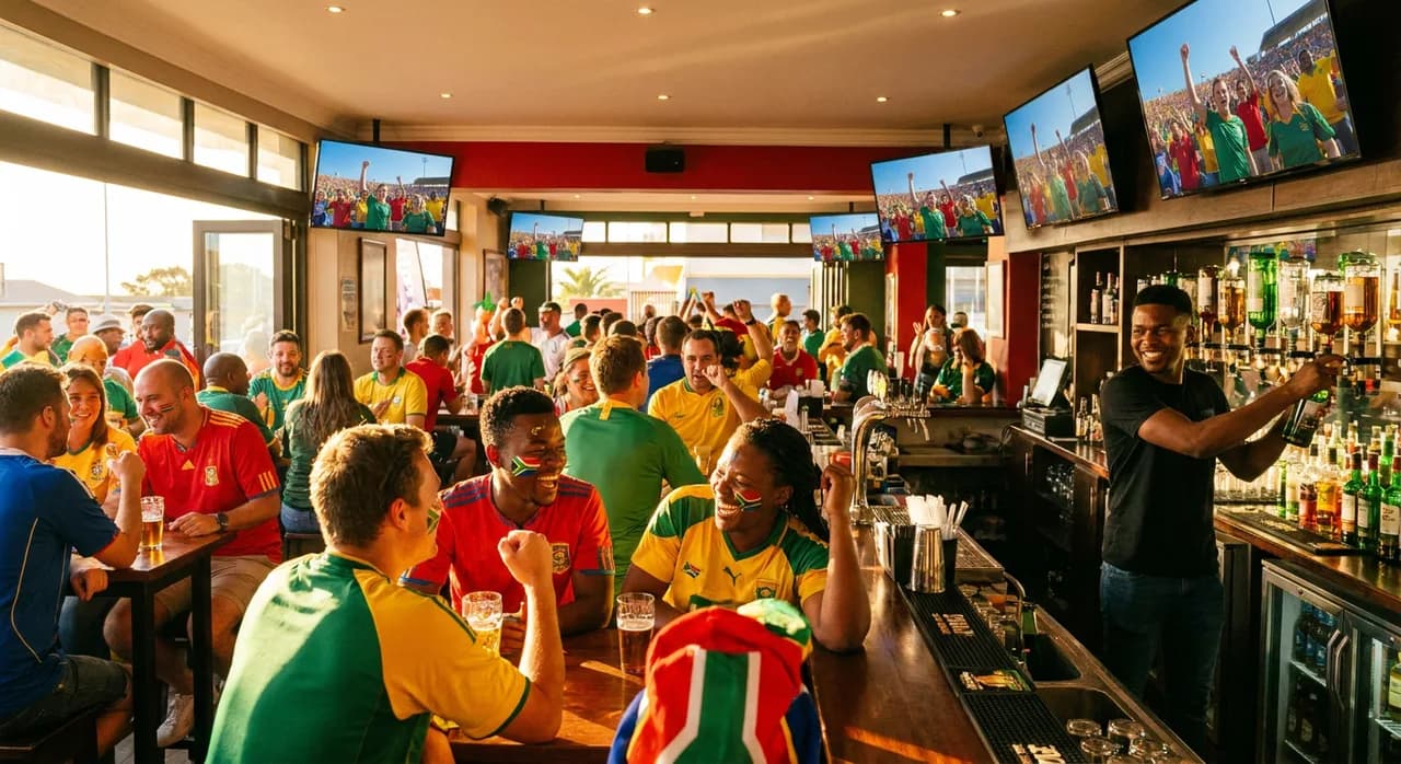 Midtown Sports Bars Ignore the Halftime Show, Keeping Screens on Crowd Shots - World Cup 2026