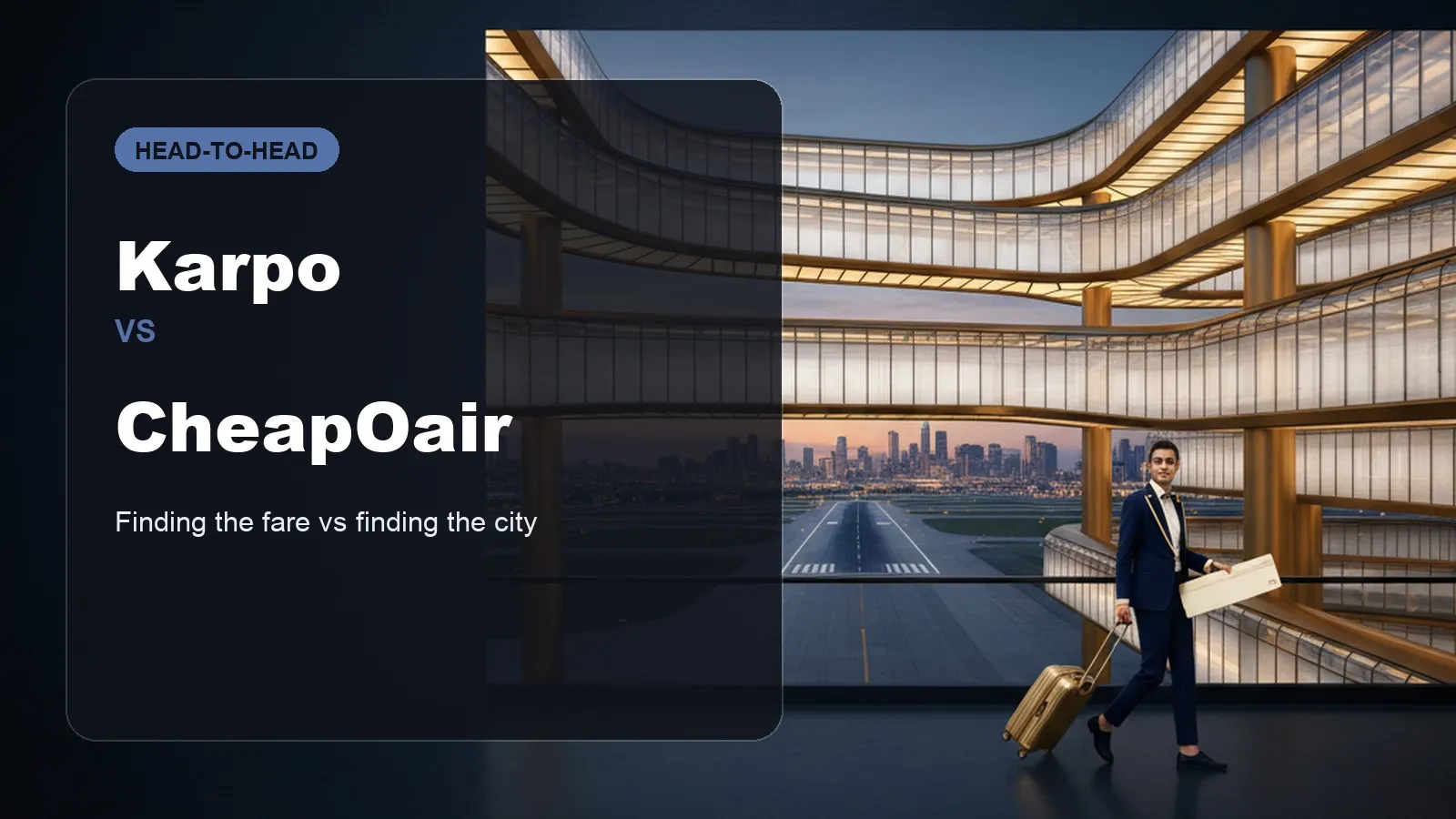 Editorial comparison of Karpo and CheapOair