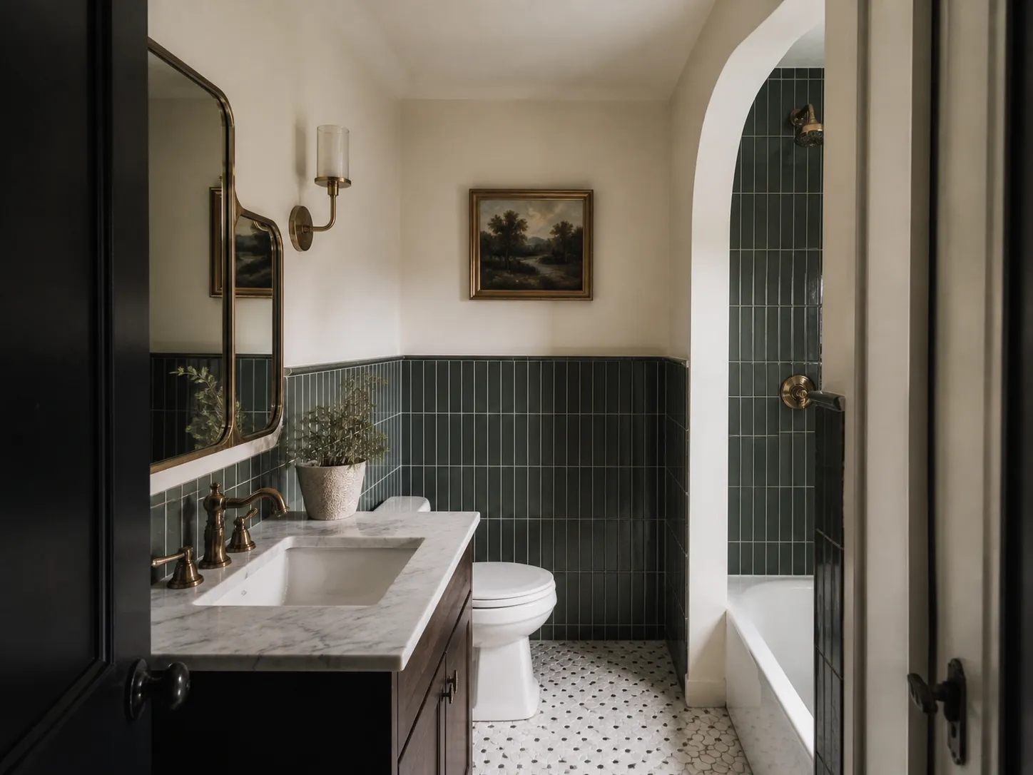 Editorial city scene for bathrooms near me in LA