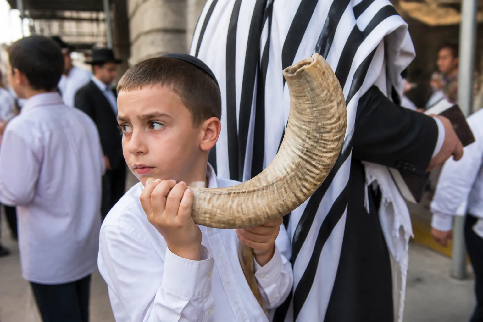 Editorial city scene for what is rosh hashanah in NYC