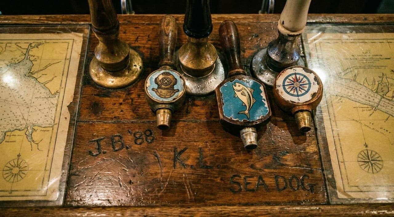 The SoHo Bar in a Building Older Than the Declaration - scene