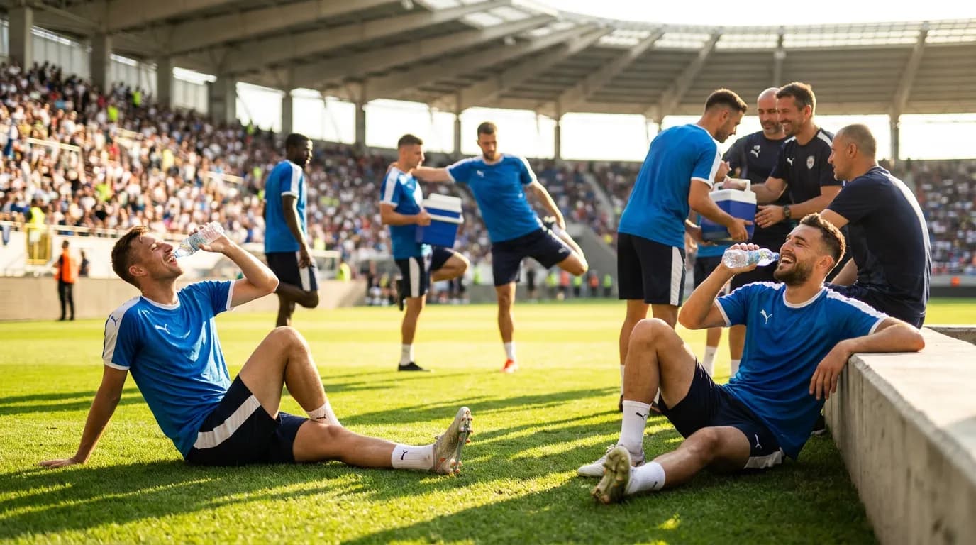 Bright editorial cover for Extra-Time Fitness Decided the World Cup Final’s Last Phase